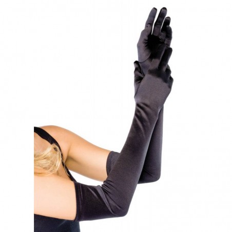 Extra Long Satin Gloves - nss4012004