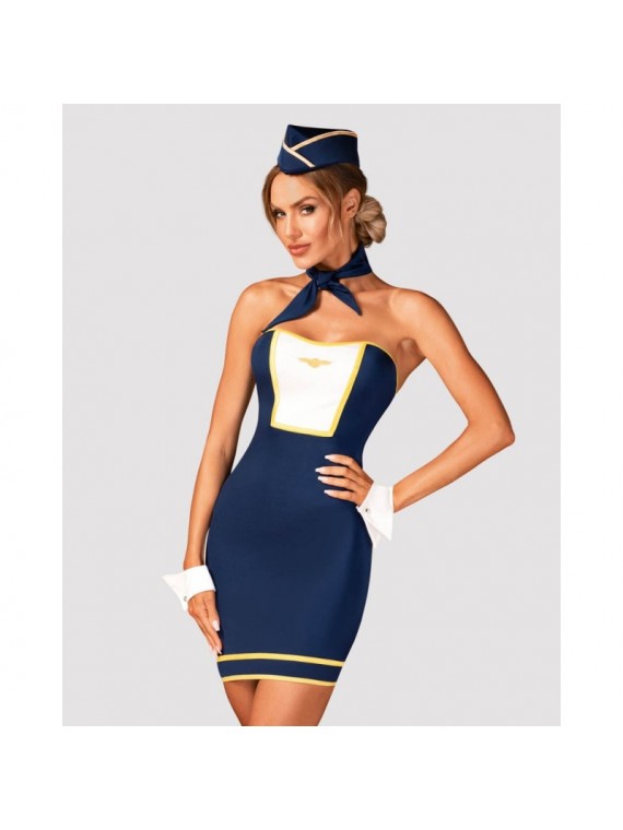 Obsessive Stewardess Uniform - M/L - nss4028020