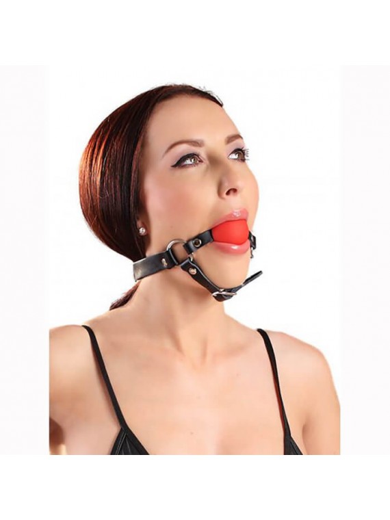 Red Simple Ball Gag - nss4048034