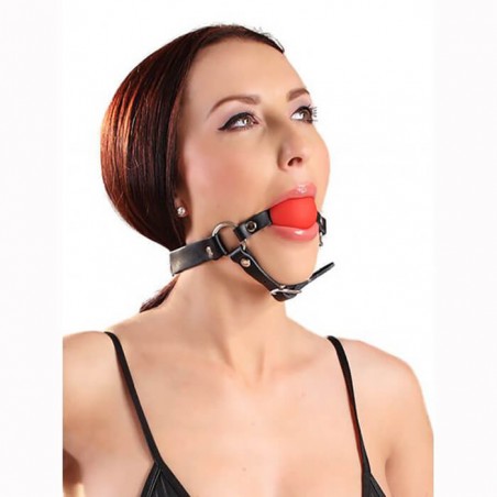Red Simple Ball Gag - nss4048034