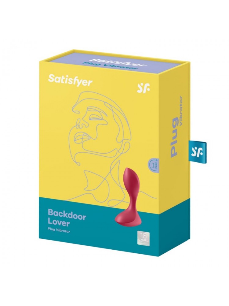 Satisfyer Backdoor Lover Red - nss4038194