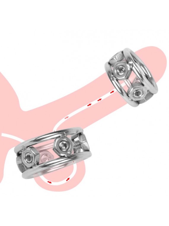 Large Spike Cock Ring - nss4020032