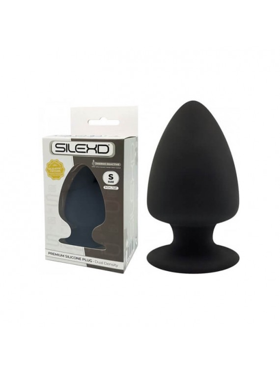 SILEXD Premium Silicone Plug S black - nss4038209