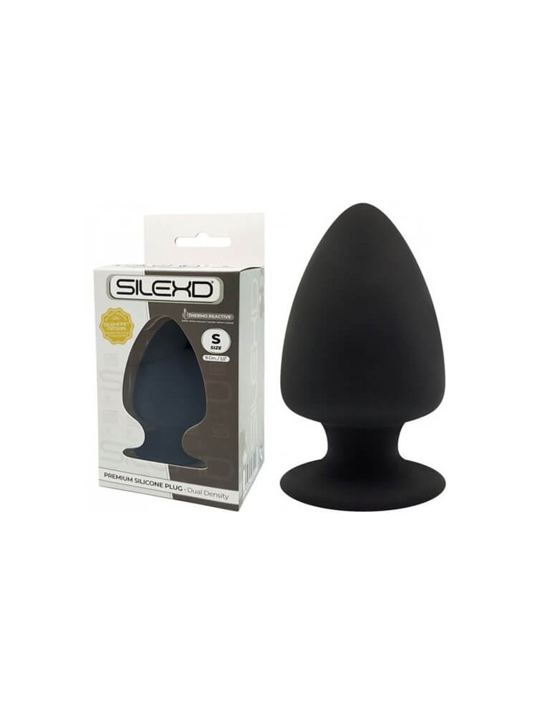 SILEXD Premium Silicone Plug S black - nss4038209