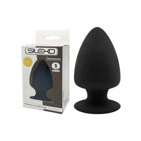 SILEXD Premium Silicone Plug S black - nss4038209