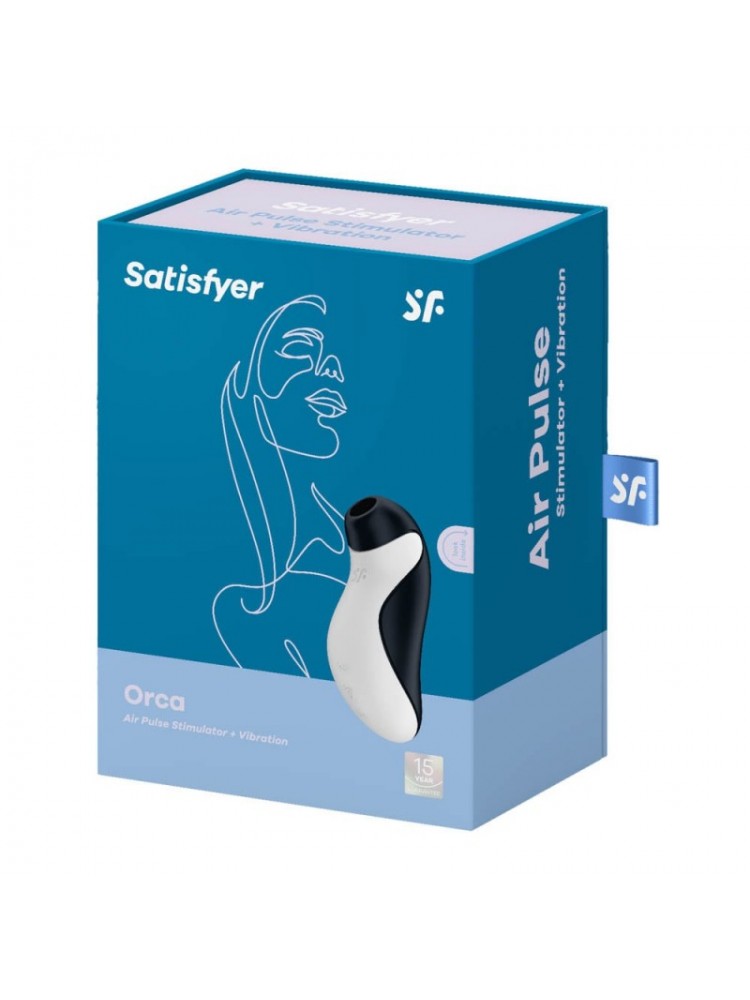 Satisfyer Orca Air Pulse Simulator + Vibration - nss4034095