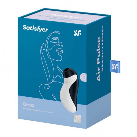 Satisfyer Orca Air Pulse Simulator + Vibration - nss4034095