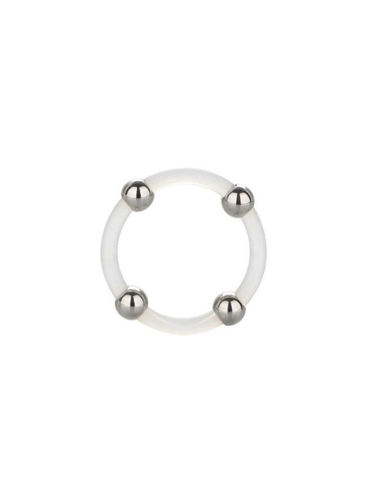 Silicone Ring Steel Beaded - nss4020043