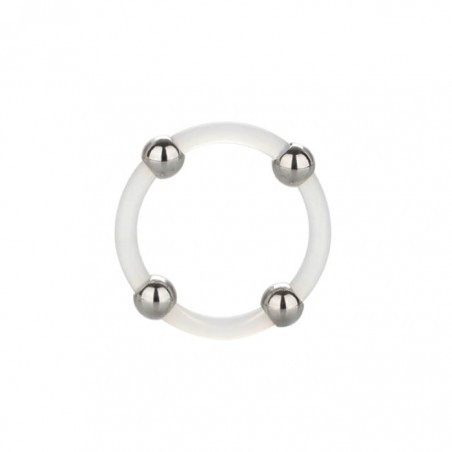 Silicone Ring Steel Beaded - nss4020043