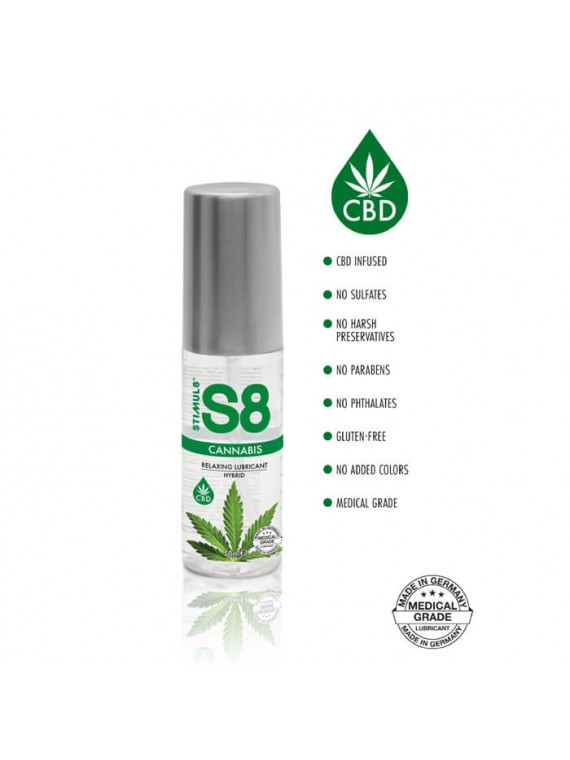 S8 Hybrid Cannabis Lube 50ml - nss4091045