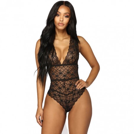 Body All Lace On You Black M - nss4016044
