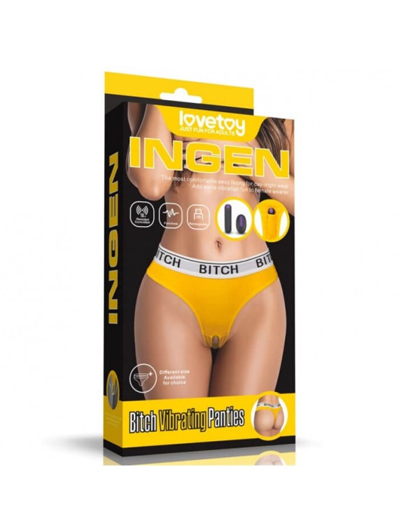 Bitch Vibrating Panties M/L - nss4034110