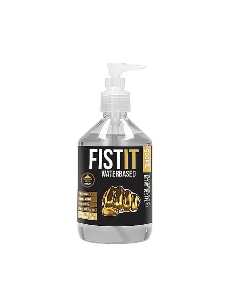 Fist It Water Based Fisting Lubricant with Pump - 500 ml - nss4091050