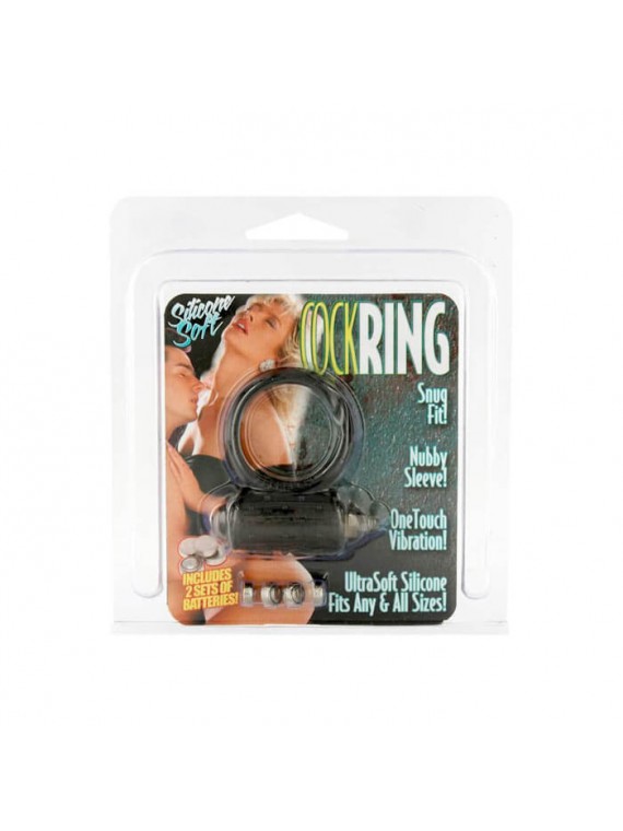 CockRing Silicone Soft  Black - nss4020047