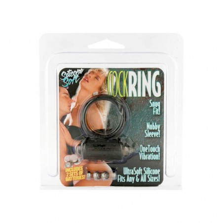CockRing Silicone Soft  Black - nss4020047