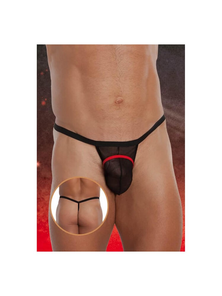 Thong Black/Red - nss4021034