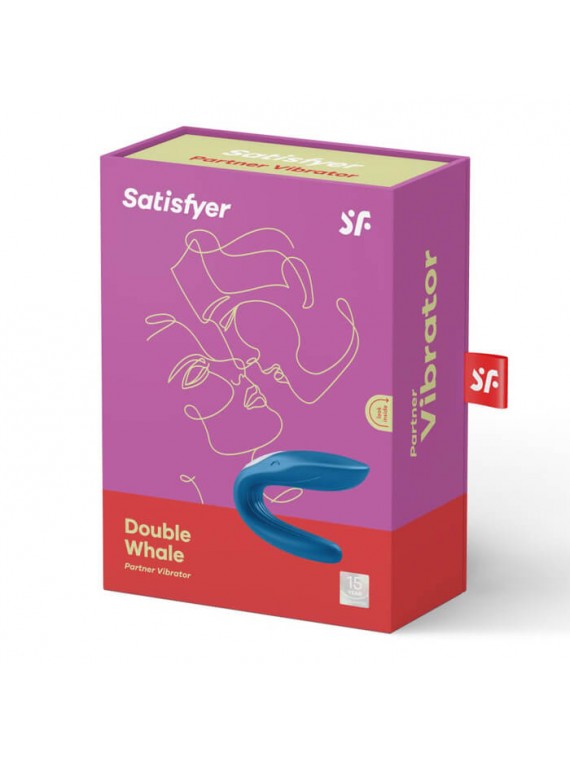 Satisfyer Double Whale Partner Vibrator - nss4034116