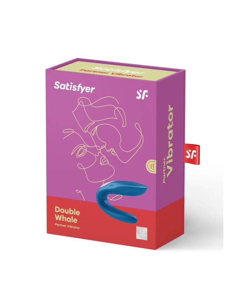 Satisfyer Double Whale Partner Vibrator - nss4034116