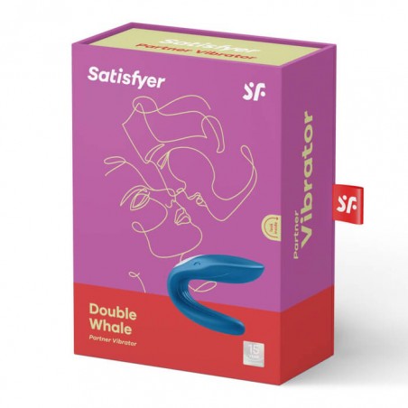 Satisfyer Double Whale Partner Vibrator - nss4034116