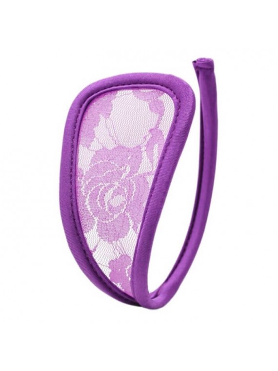 Strapless Bikini Purple Floral - nss4015015