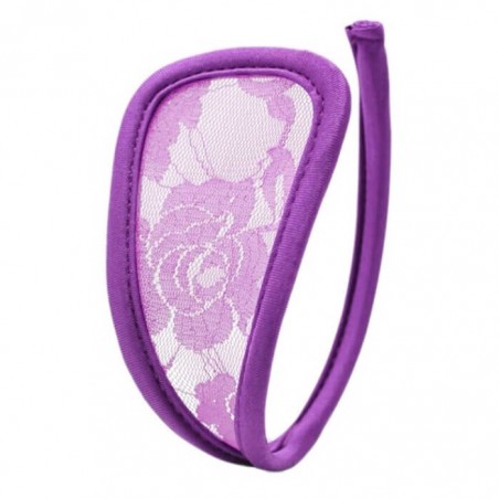 Strapless Bikini Purple Floral - nss4015015