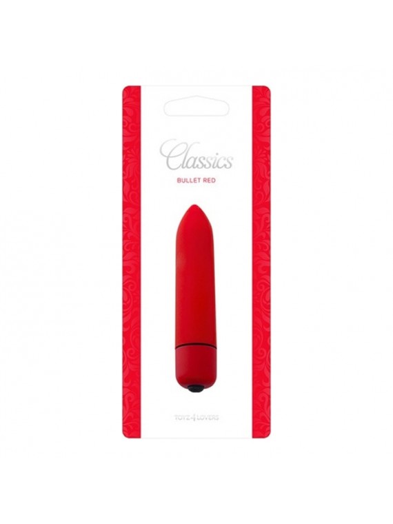 Classic Clitoral Bullet Red - nss4034122