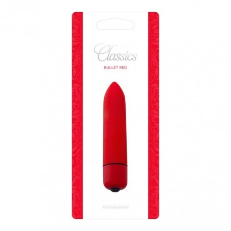 Classic Clitoral Bullet Red - nss4034122