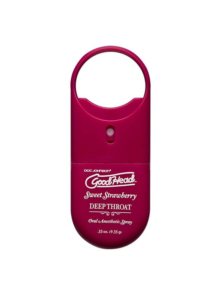 GoodHead Deep Throat Spray To-Go - Strawberry - nss4091057