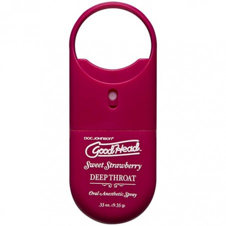 GoodHead Deep Throat Spray To-Go - Strawberry - nss4091057