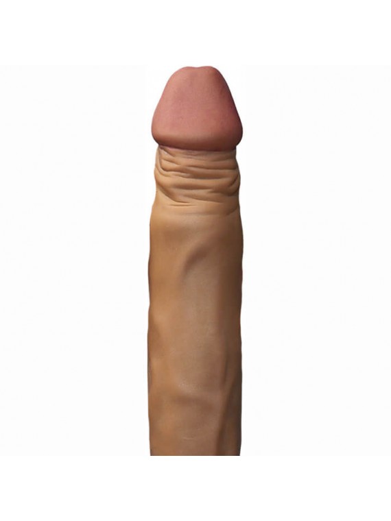 Add 2″ Pleasure X Tender Penis Sleeve Brown - nss4050127