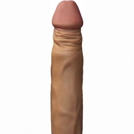Add 2″ Pleasure X Tender Penis Sleeve Brown - nss4050127