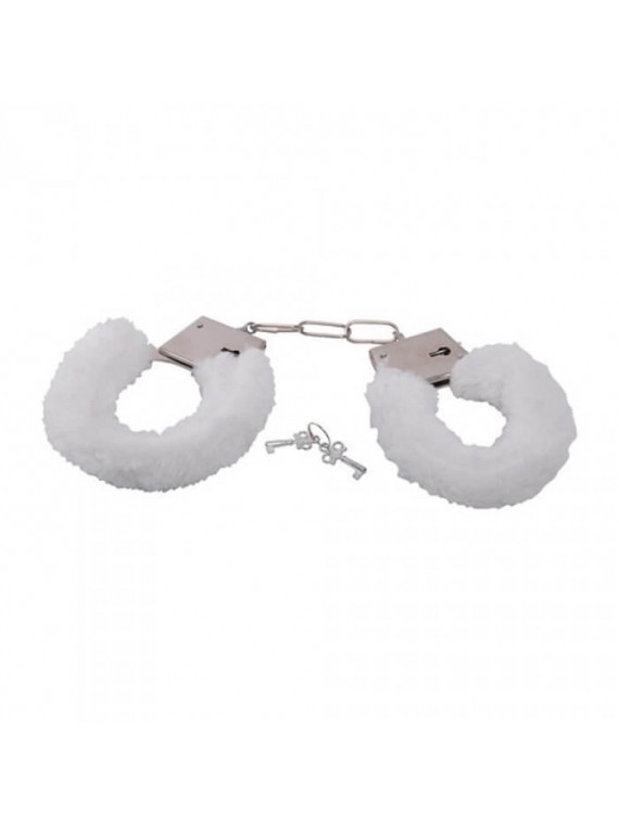 Soft White Handcuffs - nss4035015