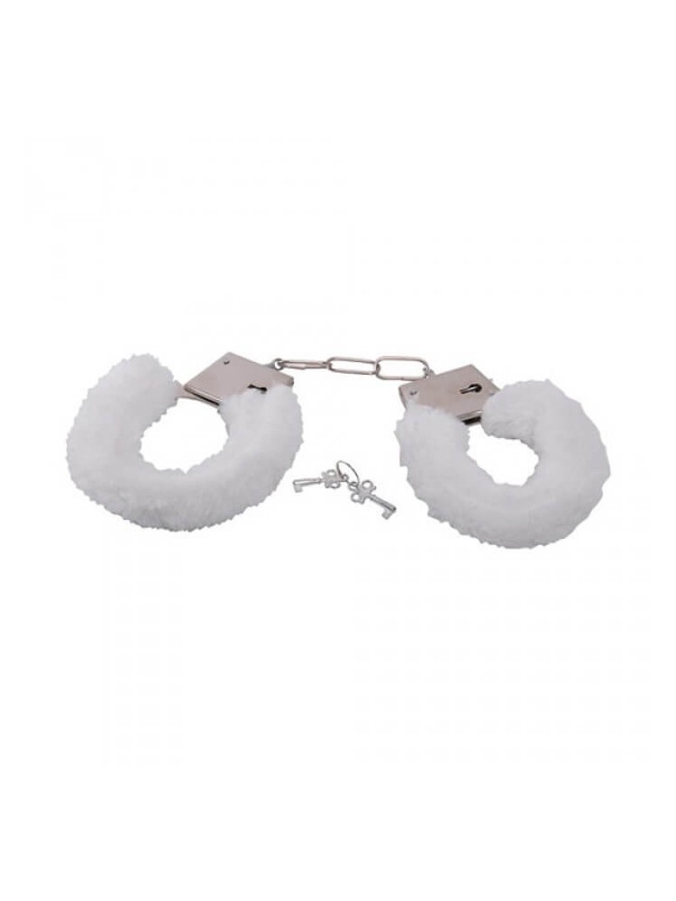 Soft White Handcuffs - nss4035015