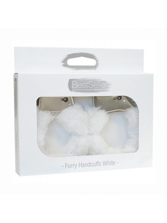 Soft White Handcuffs - nss4035015
