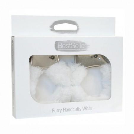 Soft White Handcuffs - nss4035015