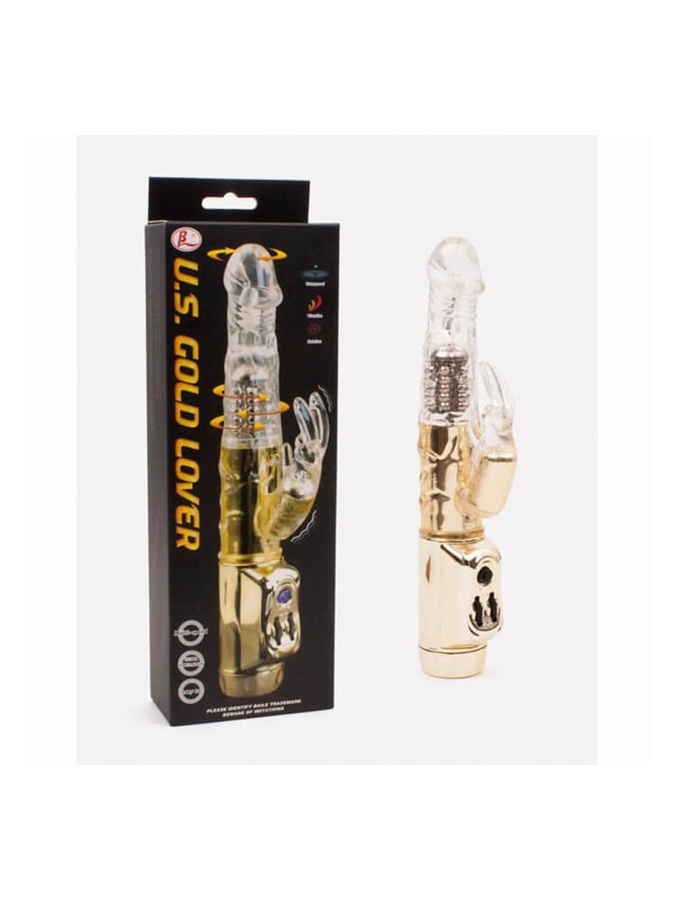 Gold Rabbit Rotating - nss4031079