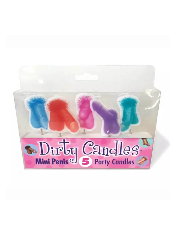 Mini Penis Dirty Candle Set 5 - nss4064046