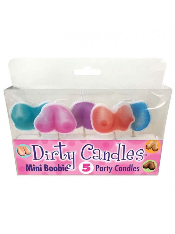 Mini Boobie Dirty Candle Set 5 - nss4064047