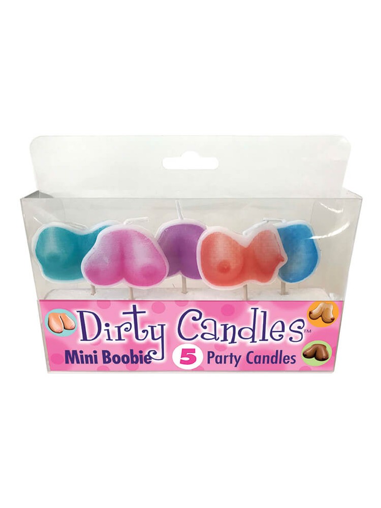 Mini Boobie Dirty Candle Set 5 - nss4064047