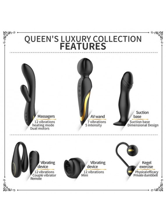 Pretty Love Queens Luxury Collection Black/Gold - nss4034039