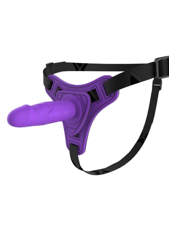 Realistic Strap-on Purple - nss4060064