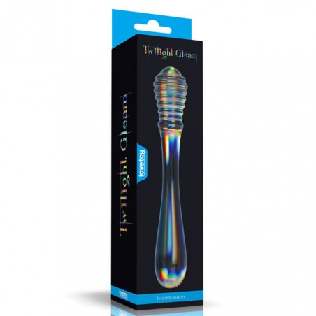 Twilight Gleam Glass Dildo - nss4035040