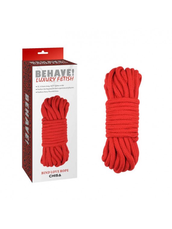 Bind Love Rope 10m Red - nss4057195