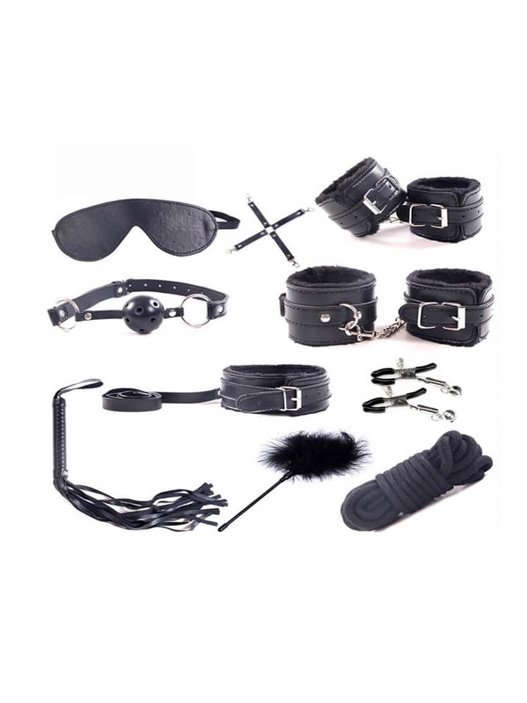 Subline Surrender 10 piece Bondage Kit - nss4037052 Subline Surrender 10 piece Bondage Kit - nss4037052