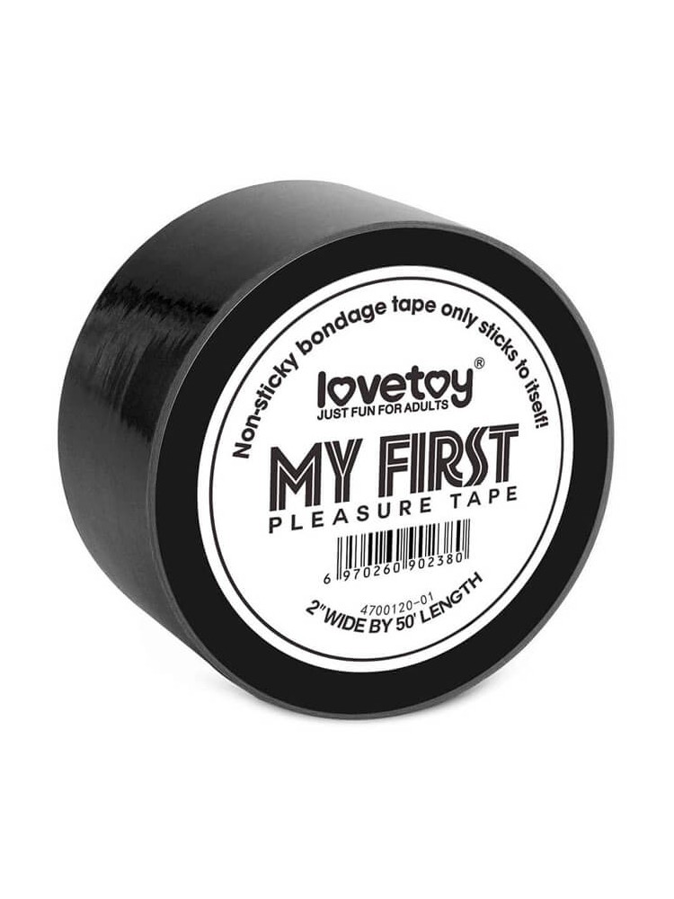 "My First" Non-Sticky Bondage Tape Black - nss4057200 "My First" Non-Sticky Bondage Tape Black - nss4057200