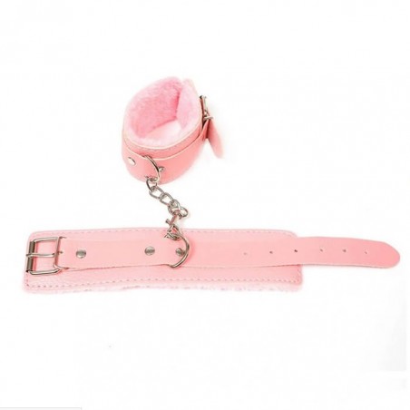 Fluffy Handcuffs Pink - nss4053025