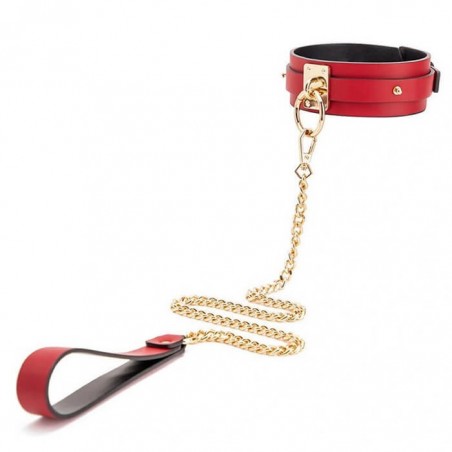 Spice Up Leash & Collar Red/Black - nss4055080