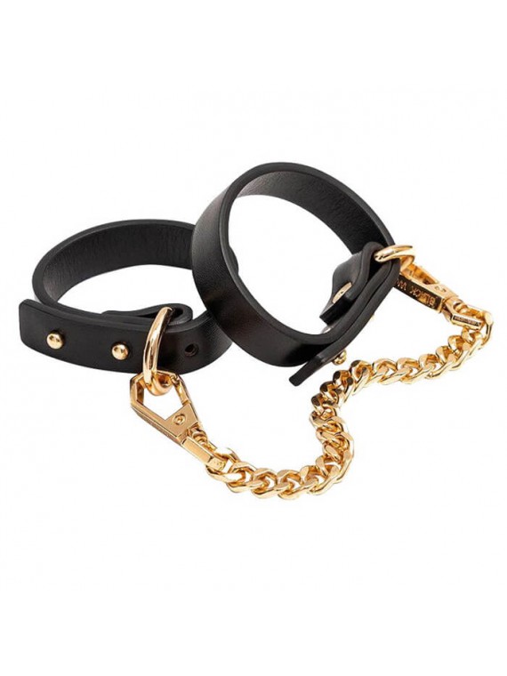 Luxury Handcuffs Black - nss4053023