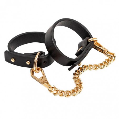 Luxury Handcuffs Black - nss4053023