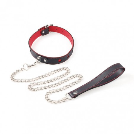 Necktie With Hearts And Strap - nss4055077
